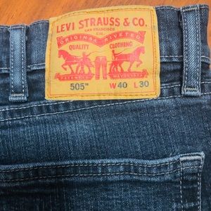 Men’s Levi 505 40x30 Jeans